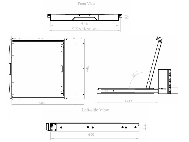 monitor keyboard