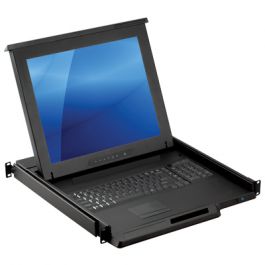 DVI-D KVM Rack LCD Console 