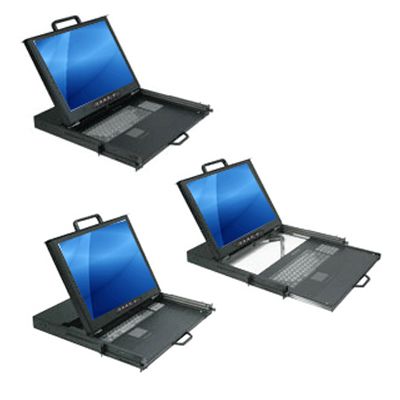1U KVM switch 19