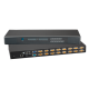 16-Port VGA KVM Over IP Switch - 2 User Consoles (1 Local, 1 IP Remote) - KP1602