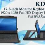 KD80170 Features 17.3" Monitor with Full HD