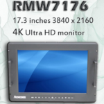 RMW7176 Features 17.3” 8U High Rackmount Monitor with 4K Display