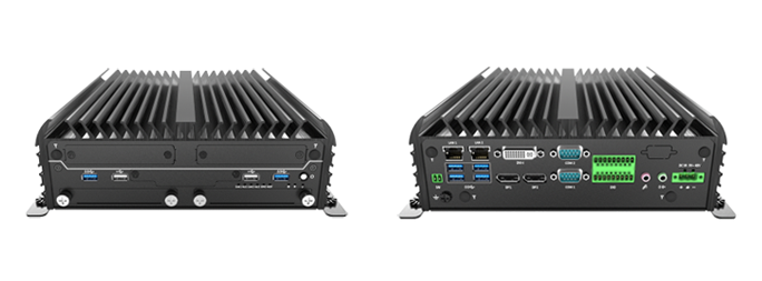 Fanless Embedded PC with Dual Removable Hard Drive