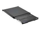 1U Rackmount Keyboard Drawer w/ Integrated 8-Port 2K HDMI KVM Switch - RK120H